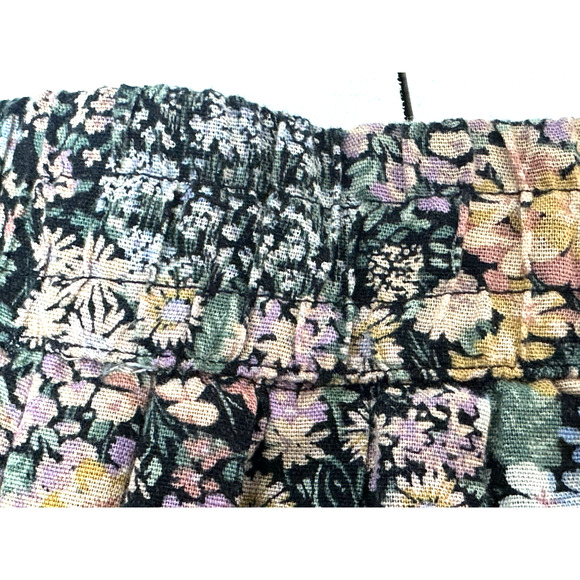 American Eagle Outfitters Floral Pleated Skirt Size XL Elastic Whimsical Skirt - Picture 5 of 16